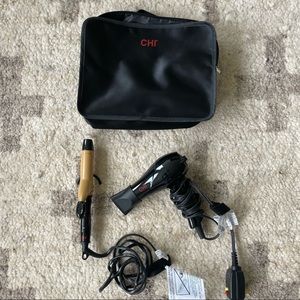 CHI Tourmaline Ceramic 2-Piece Travel Set / Condition: Great